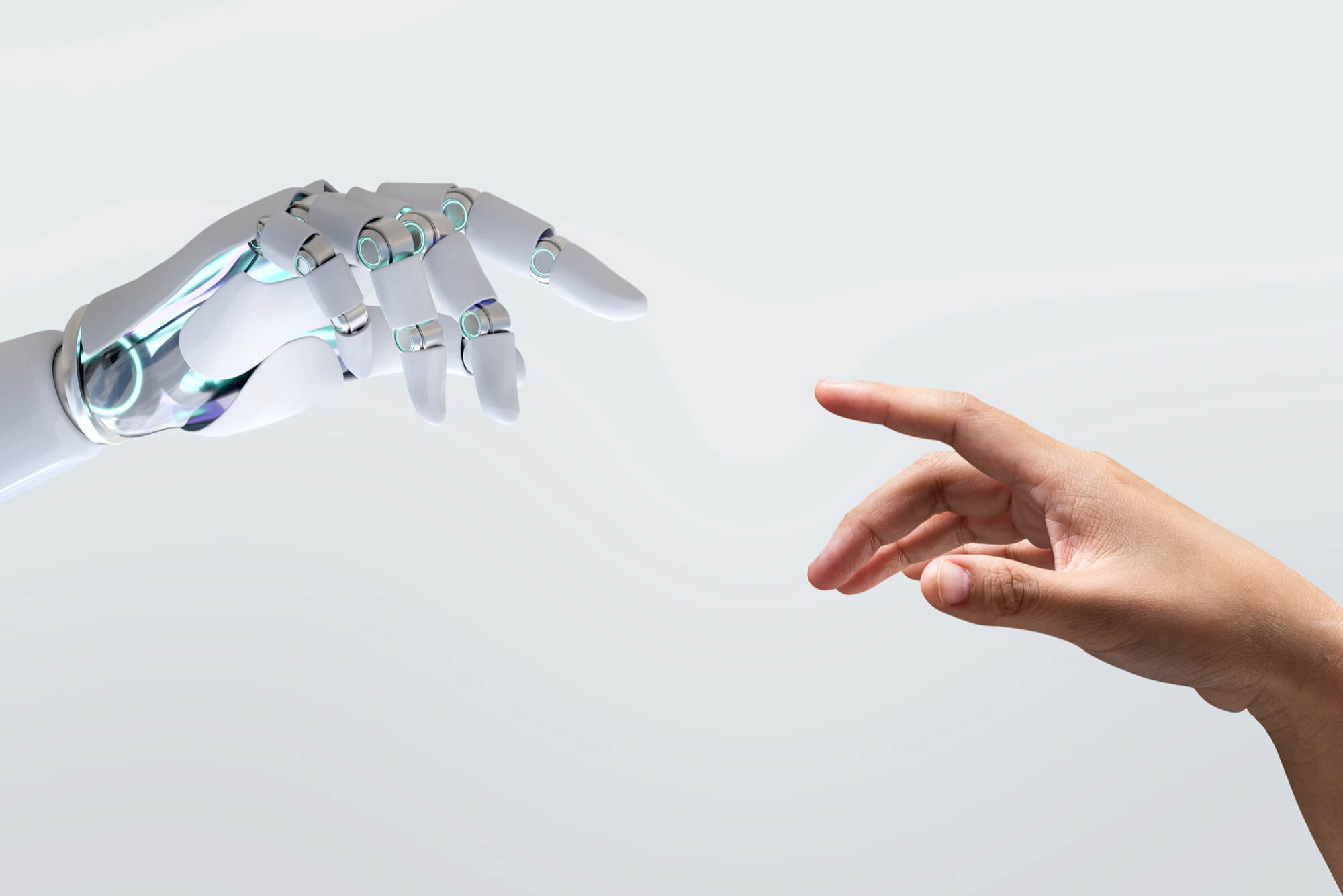 Illustrasjon av kunstig generell intelligens konsept