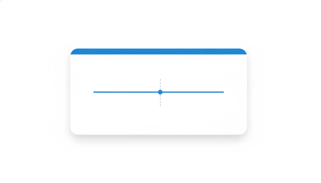 En helt flat blå linje i et kort viser at KI-siteringer ikke endret seg etter at schema ble lagt til