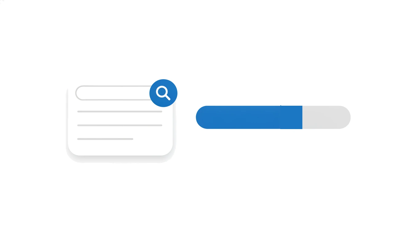 En fyllingsmåler viser at de fleste Google-søk i 2026 ender uten klikk til noen nettside